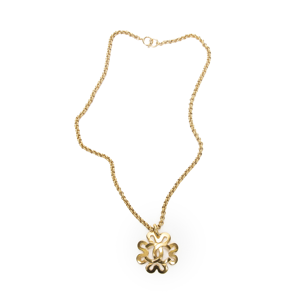 Chanel CC Pendant Chain Necklace
